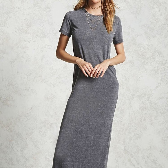 t shirt maxi dress forever 21